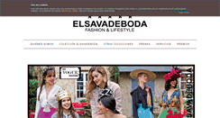 Desktop Screenshot of elsavadeboda.com